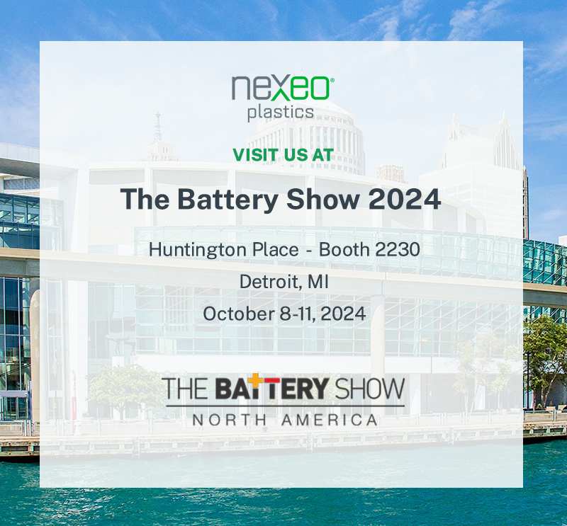 Fachmesse The Battery Show 2024 Nexeo Plastics